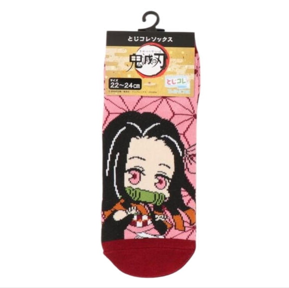 Demon Slayer Nezuko Kamado Character Socks - Picture 1 of 7